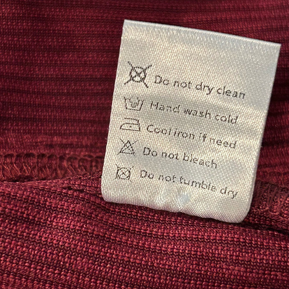 Corduroy Jacket Womens S Red Rust Collared Long Sleeve Button Up Corduroy NEW - Picture 8 of 10